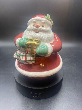 Fitz N Floyd Santa Candy Jar